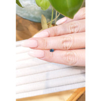 0.40 Ct. Bluish Green Sapphire from Montana Life Style