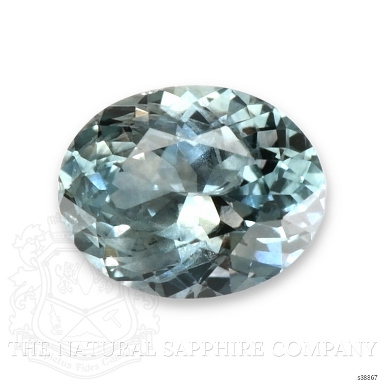 0.41 Ct. Greenish Blue Sapphire from Montana