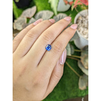 1.58 Ct. Blue Sapphire from Ceylon (Sri Lanka) Life Style