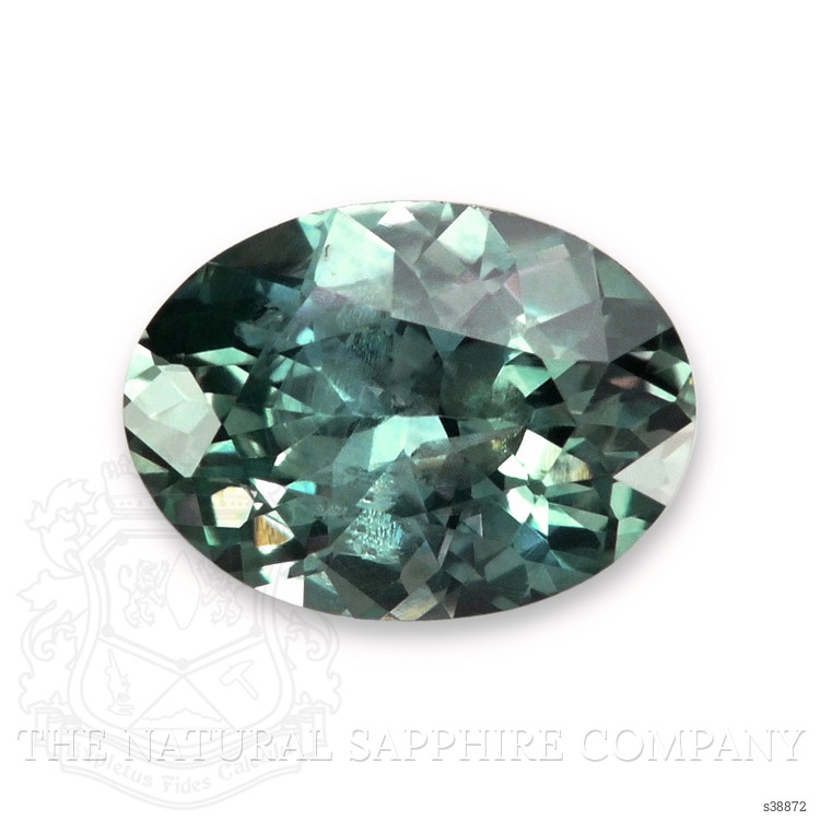 0.41 Ct. Bluish Green Sapphire from Montana