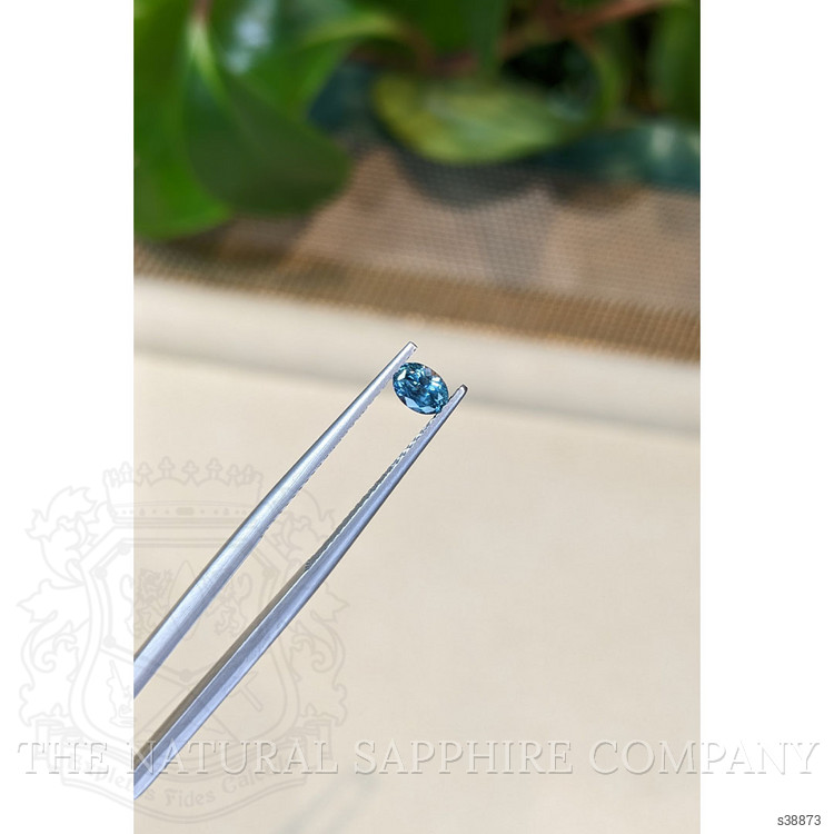 0.41 Ct. Blue Sapphire from Montana
