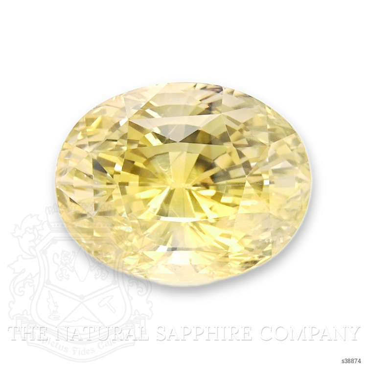 11.16 Ct. Yellow Sapphire from Ceylon (Sri Lanka)