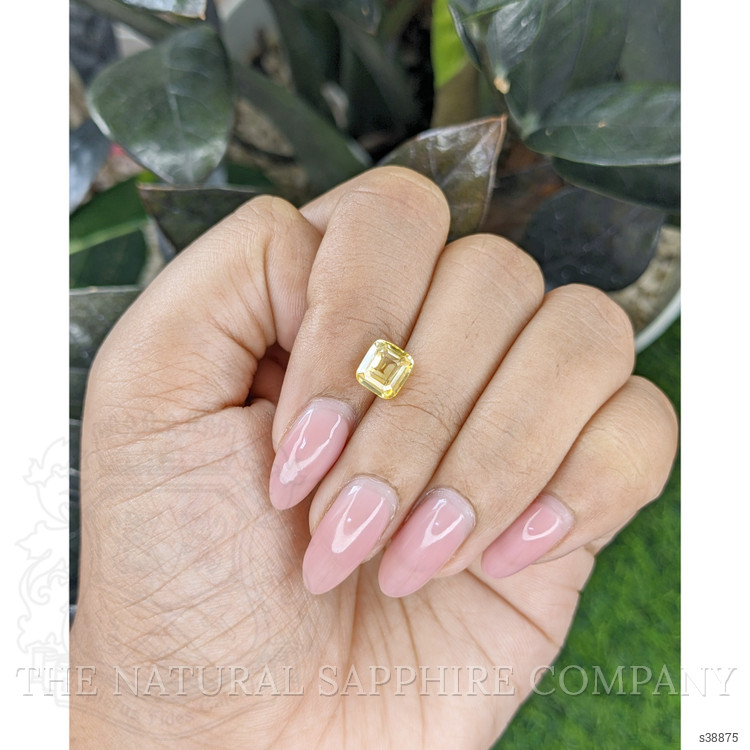 2.04 Ct. Yellow Sapphire from Ceylon (Sri Lanka)