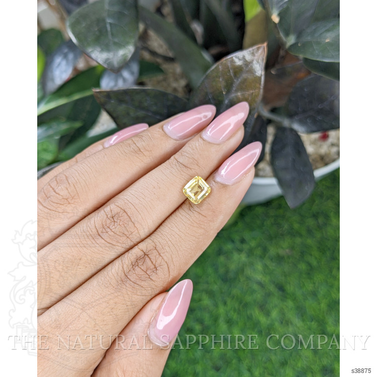 2.04 Ct. Yellow Sapphire from Ceylon (Sri Lanka)