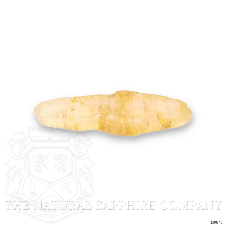 3.37 Ct. Yellow Rough Sapphire from Ceylon (Sri Lanka)
