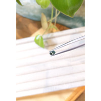 0.41 Ct. Green Sapphire from Montana Life Style
