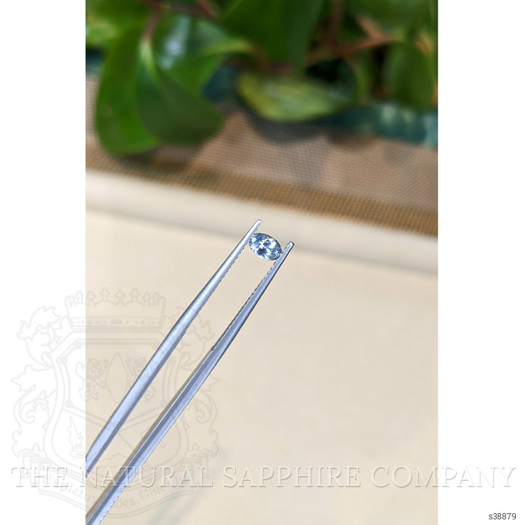 0.41 Ct. Blue Sapphire from Montana