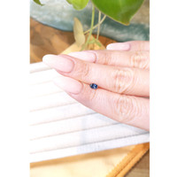 0.41 Ct. Greenish Blue Sapphire from Montana Life Style