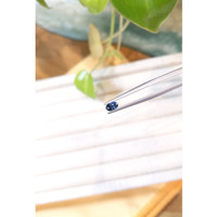 0.41 Ct. Greenish Blue Sapphire from Montana Life Style