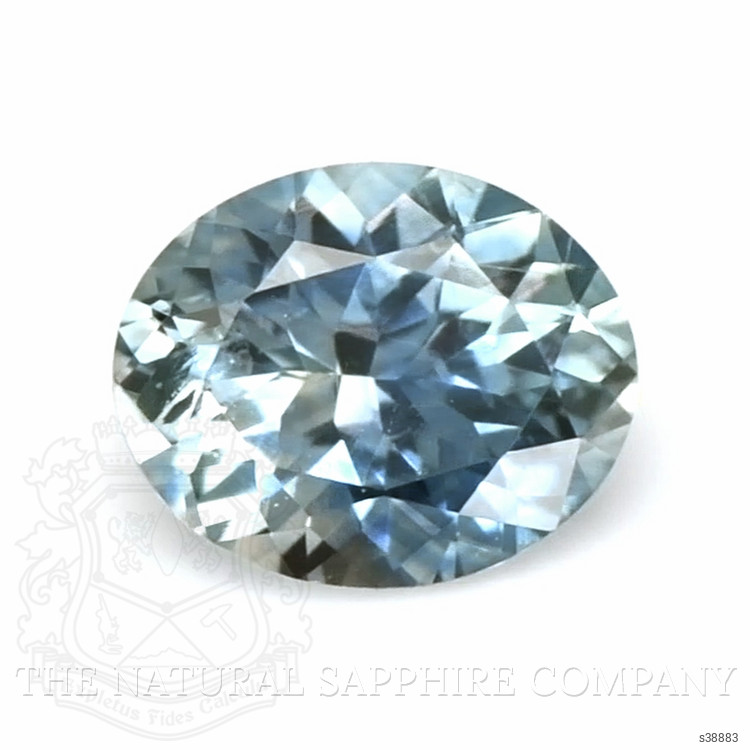 0.42 Ct. Greenish Blue Sapphire from Montana