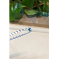 0.42 Ct. Greenish Blue Sapphire from Montana Life Style