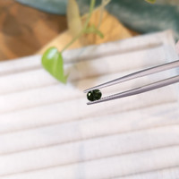 0.42 Ct. Green Sapphire from Montana Life Style