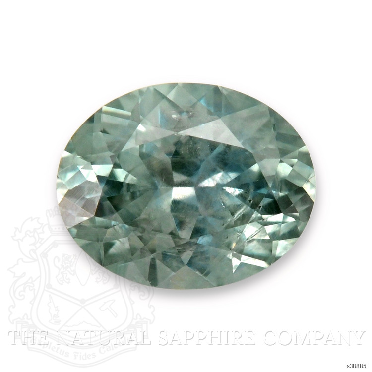 0.42 Ct. Bluish Green Sapphire from Montana