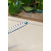 0.42 Ct. Bluish Green Sapphire from Montana Life Style
