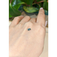0.43 Ct. Green Sapphire from Montana Life Style