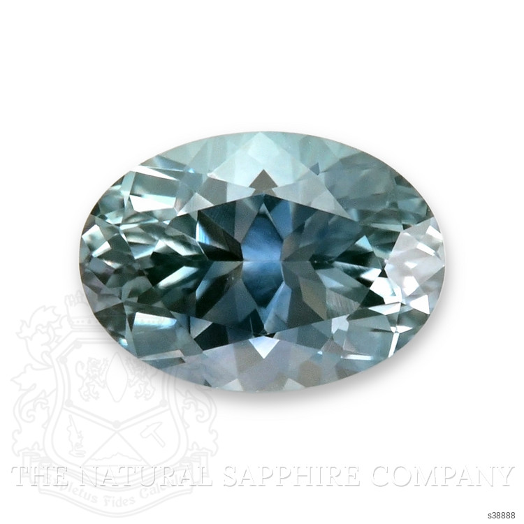 0.43 Ct. Greenish Blue Sapphire from Montana