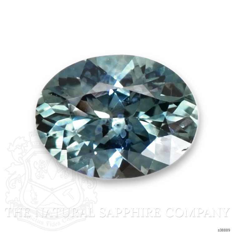 0.43 Ct. Bluish Green Sapphire from Montana