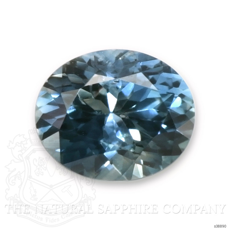 0.43 Ct. Greenish Blue Sapphire from Montana