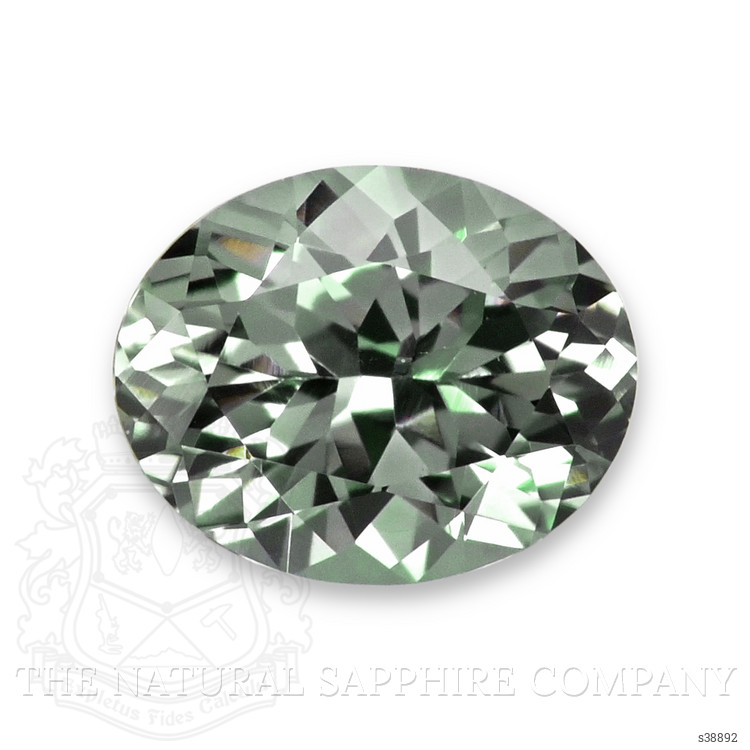 0.43 Ct. Green Sapphire from Montana