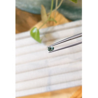 0.43 Ct. Green Sapphire from Montana Life Style