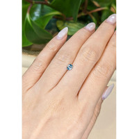 0.43 Ct. Bluish Green Sapphire from Montana Life Style