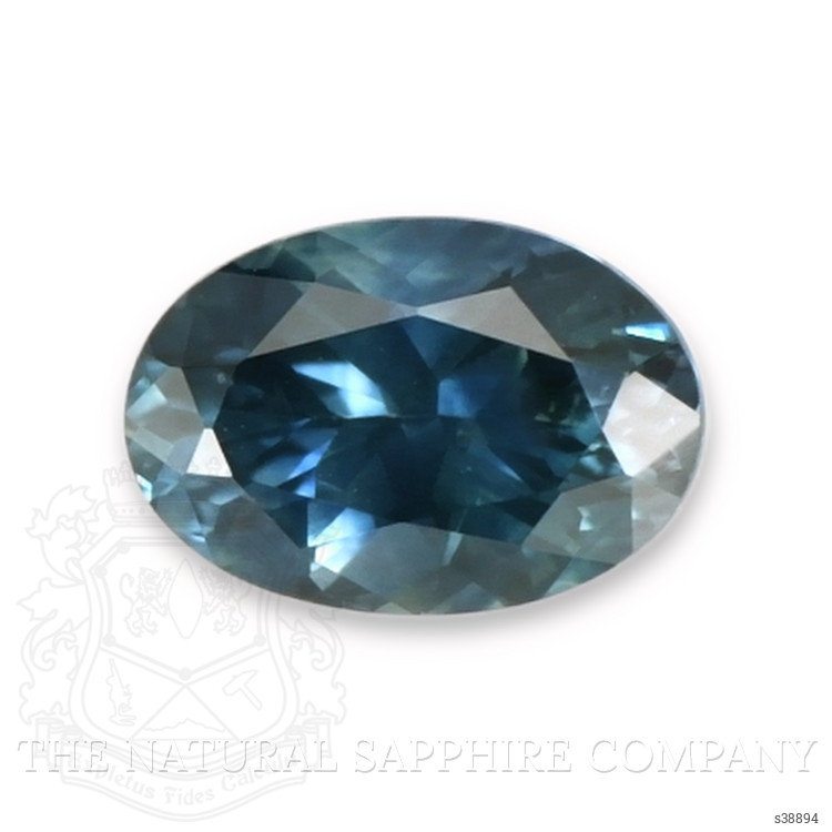0.43 Ct. Greenish Blue Sapphire from Montana