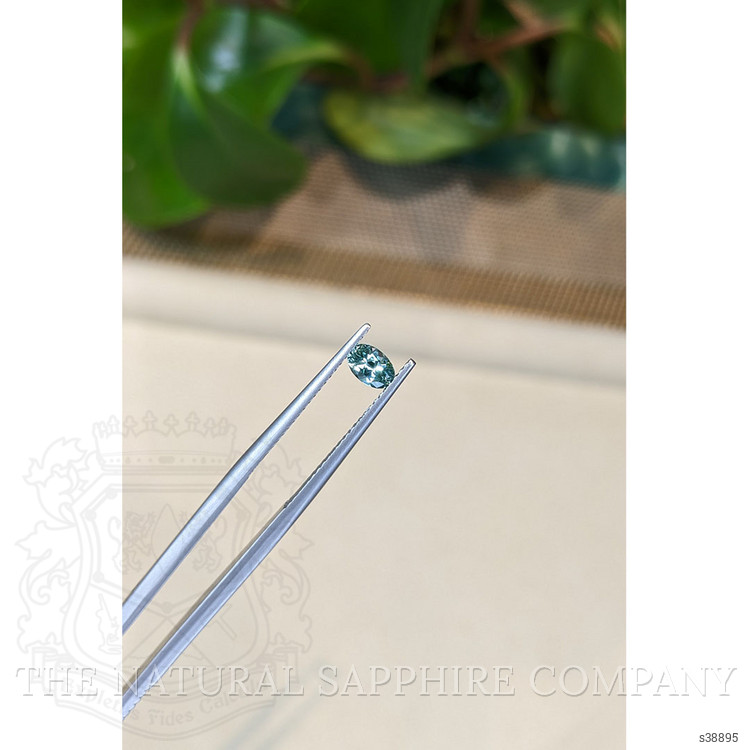 0.44 Ct. Green Sapphire from Montana