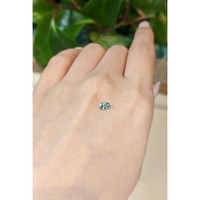 0.44 Ct. Green Sapphire from Montana Life Style