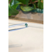 0.44 Ct. Bluish Green Sapphire from Montana Life Style