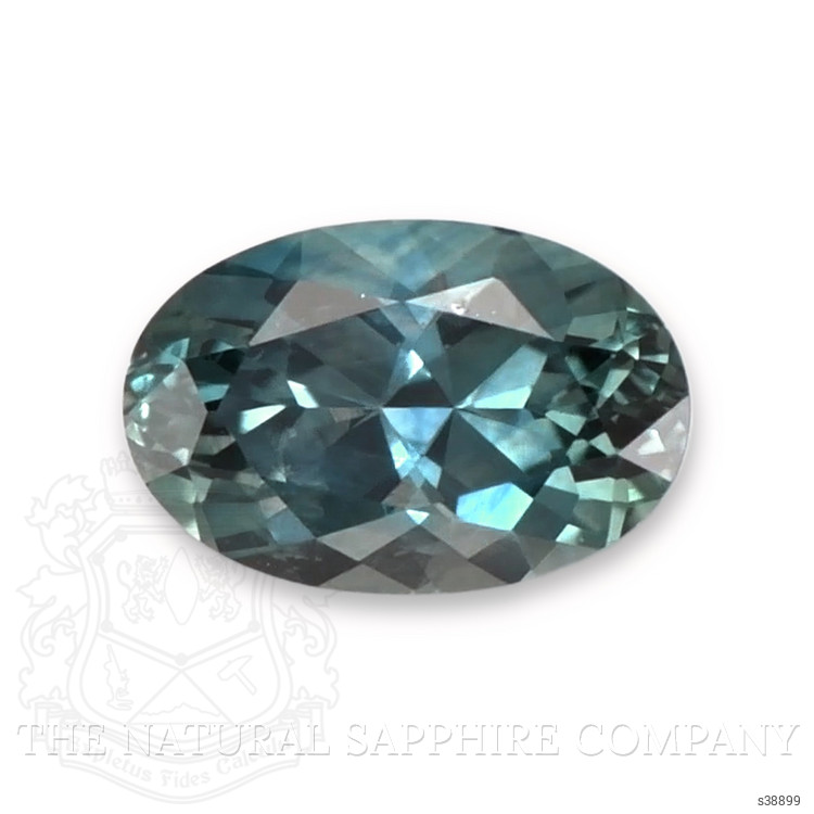 0.44 Ct. Bluish Green Sapphire from Montana