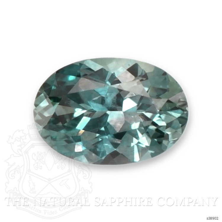0.45 Ct. Bluish Green Sapphire from Montana