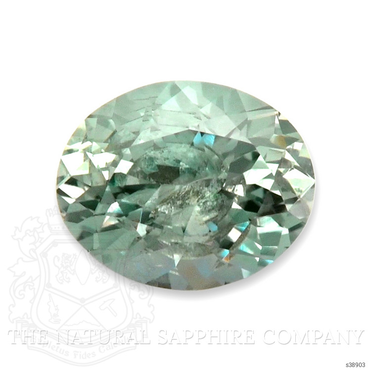 0.45 Ct. Green Sapphire from Montana
