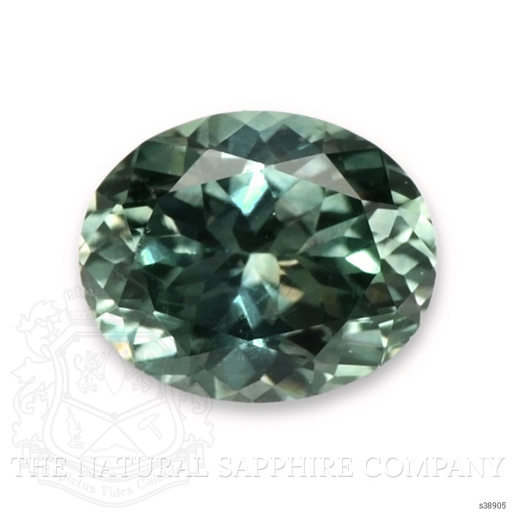 0.45 Ct. Bluish Green Sapphire from Montana