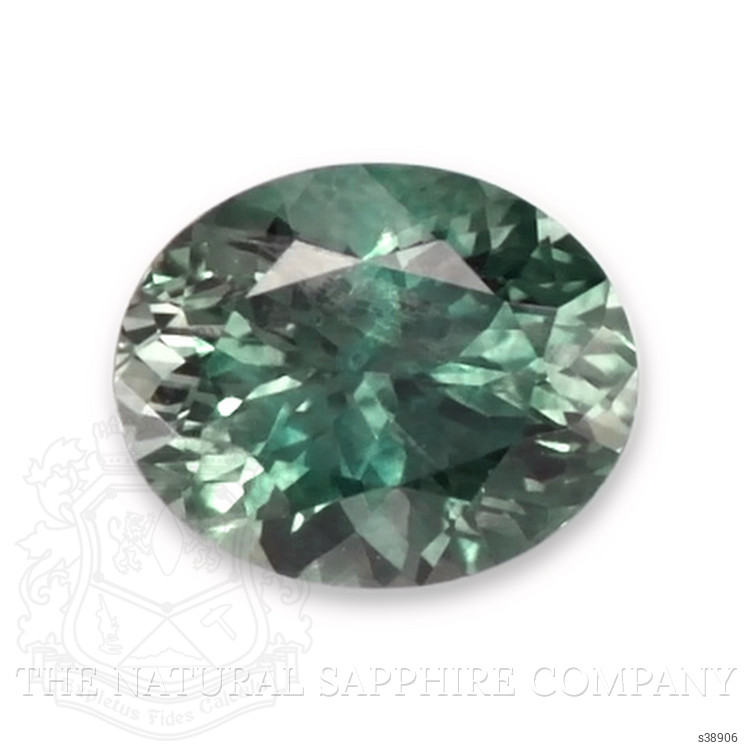 0.45 Ct. Green Sapphire from Montana