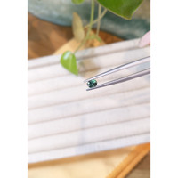 0.45 Ct. Green Sapphire from Montana Life Style