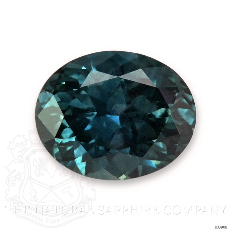 0.45 Ct. Greenish Blue Sapphire from Montana