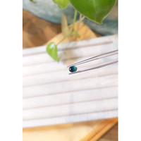 0.45 Ct. Greenish Blue Sapphire from Montana Life Style