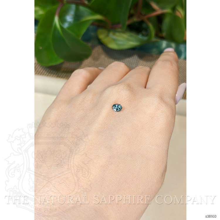 0.45 Ct. Bluish Grey Sapphire from Montana