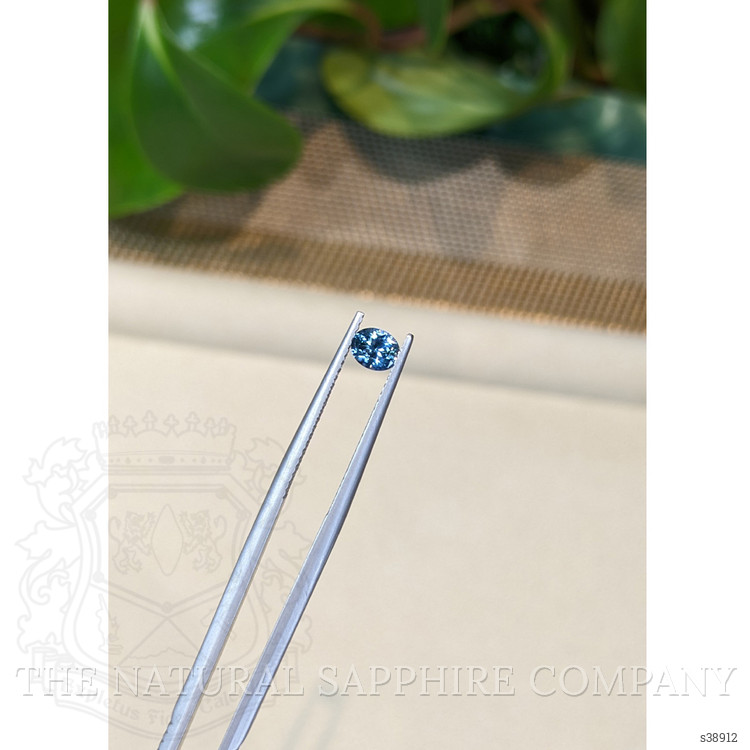 0.46 Ct. Blue Sapphire from Montana