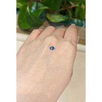 0.46 Ct. Blue Sapphire from Montana Life Style
