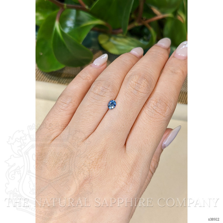 0.46 Ct. Blue Sapphire from Montana