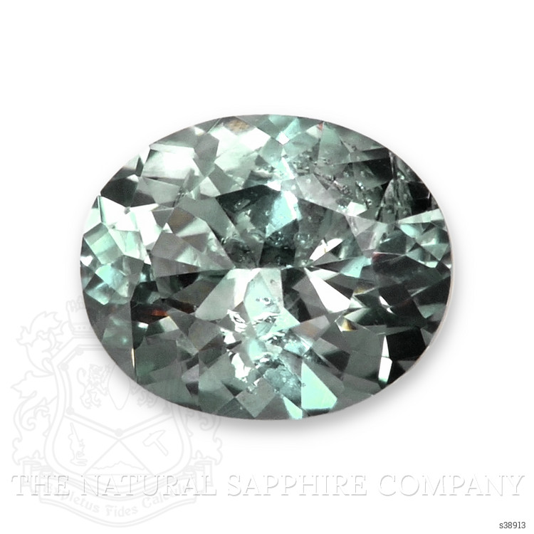 0.46 Ct. Bluish Green Sapphire from Montana
