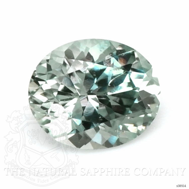 0.46 Ct. Bluish Green Sapphire from Montana