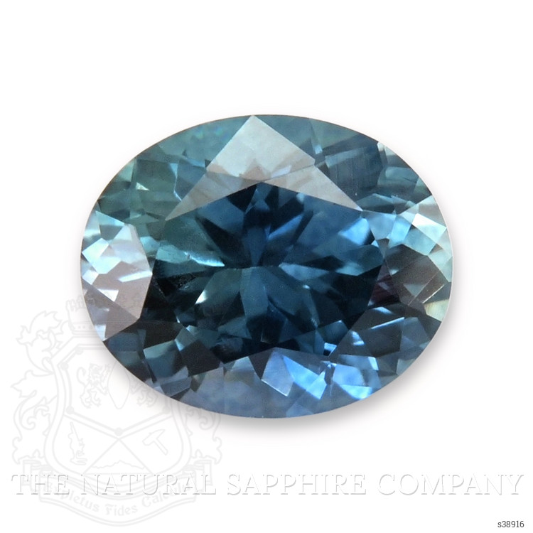 0.46 Ct. Greenish Blue Sapphire from Montana