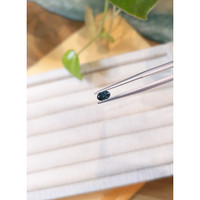 0.43 Ct. Bluish Green Sapphire from Montana Life Style