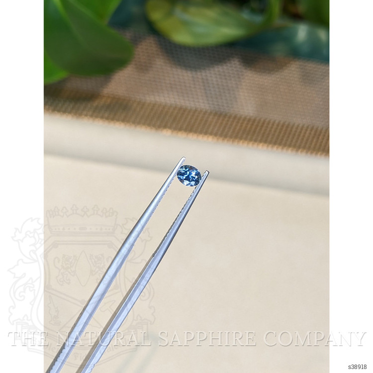 0.46 Ct. Blue Sapphire from Montana