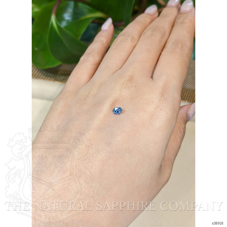 0.46 Ct. Blue Sapphire from Montana