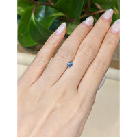 0.46 Ct. Blue Sapphire from Montana Life Style