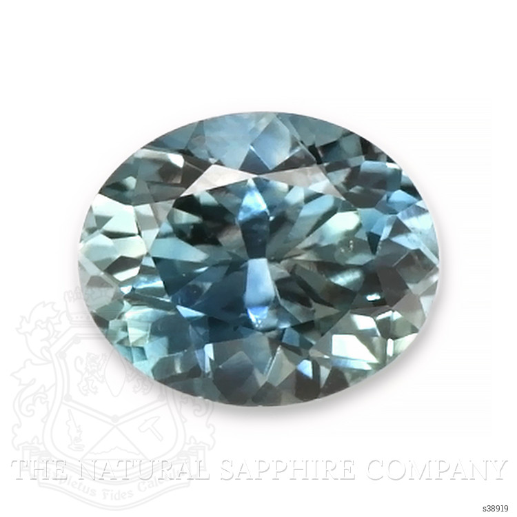 0.46 Ct. Greenish Blue Sapphire from Montana