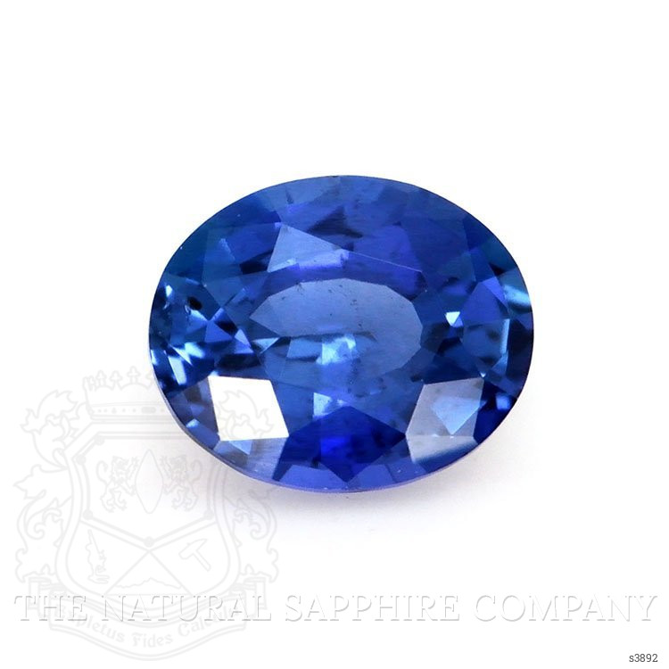 0.44 Ct. Blue Sapphire from Ceylon (Sri Lanka)